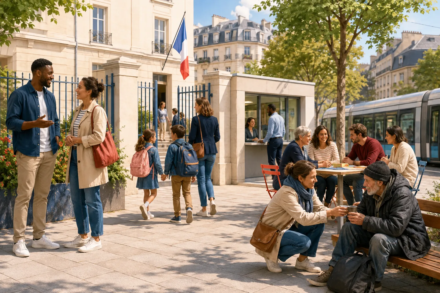 Vivre dans la société française